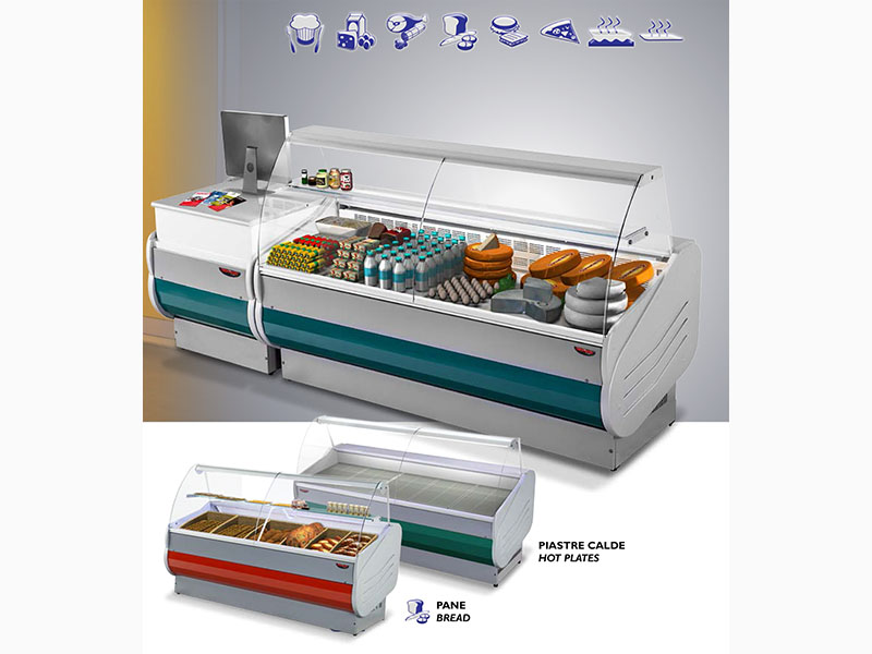 BANCHI REFRIGERATI: esporre alimenti con banchi frigo